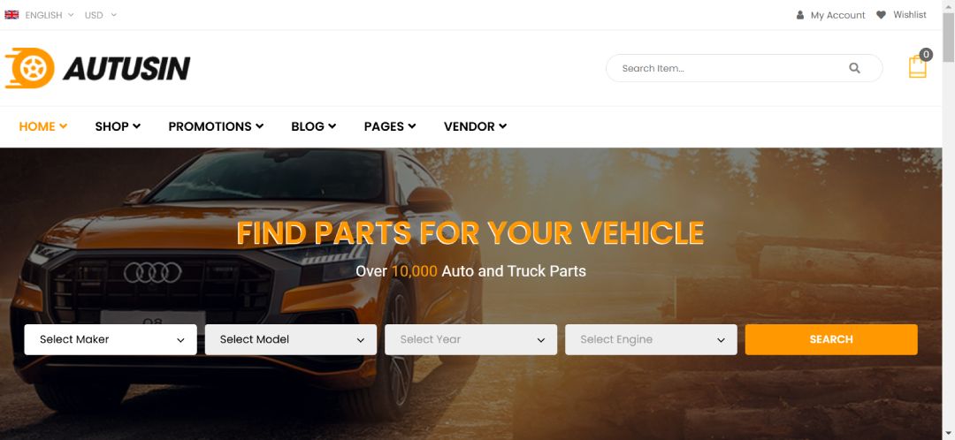 Automotive Parts & Accessories eCommerce Home 1_ Austin