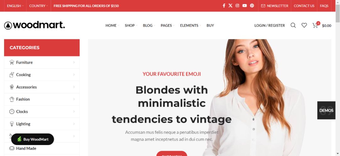 Clothing eCommerce _ Hero _ Woodmart