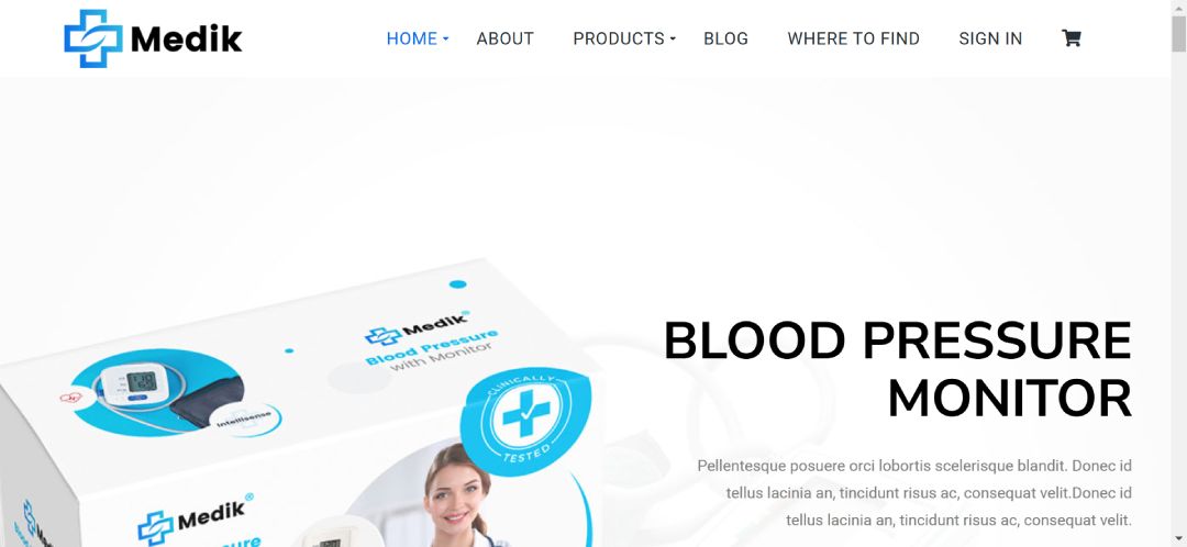 Health & Medical Supplies eCommerce Hero 3