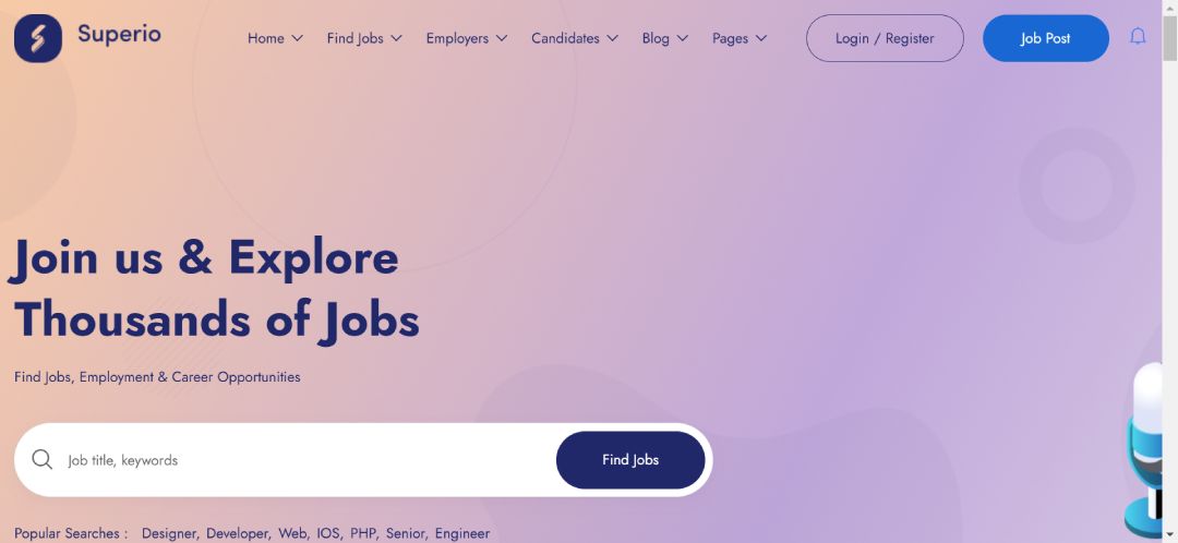 Job Board Portal-dm Hero 1