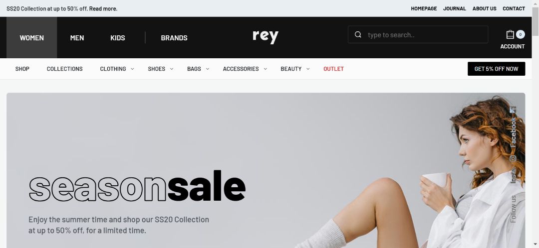 Luxury Fashion eCommerce Hero 3_Rey