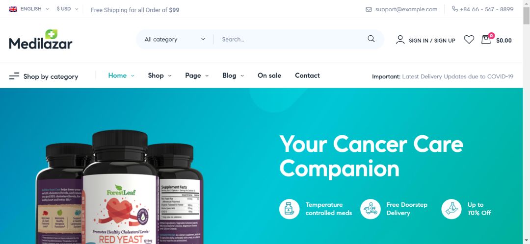 Pharmaceutical eCommerce Hero 3